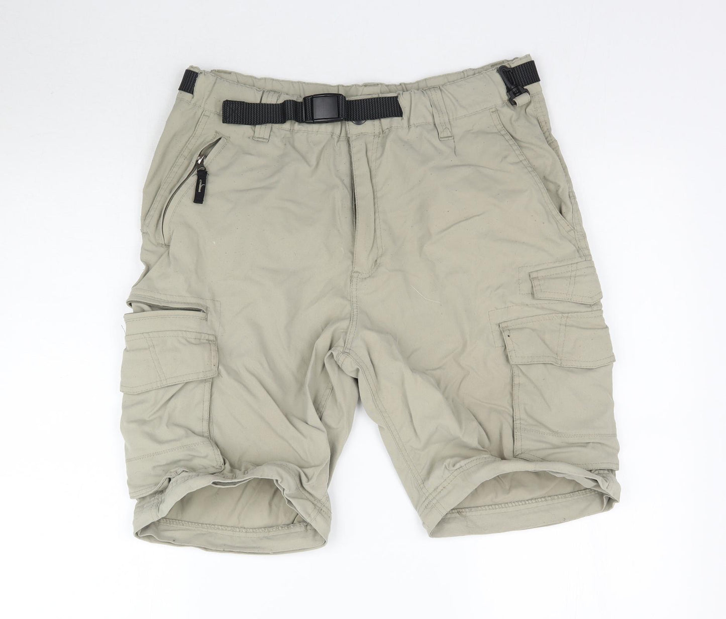 Ridge Mens Beige   Bermuda Shorts Size 32