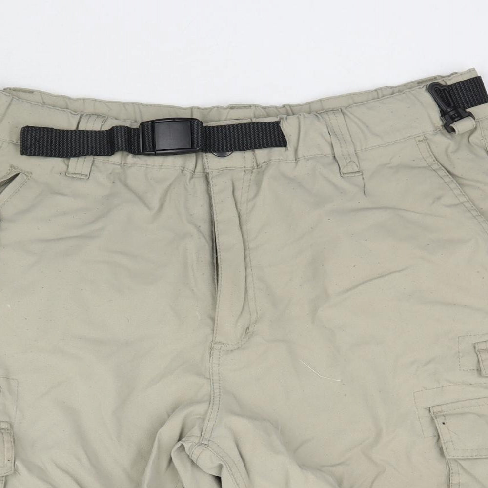 Ridge Mens Beige   Bermuda Shorts Size 32