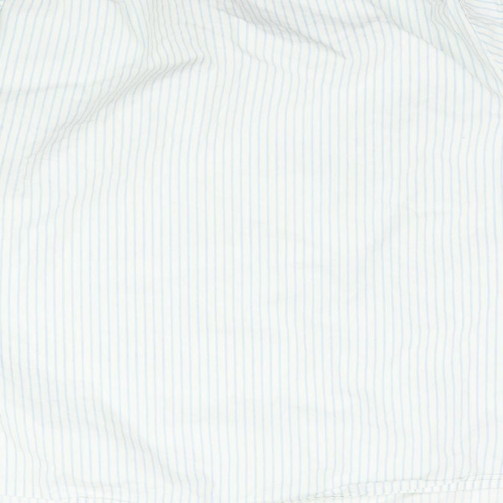 SimplyBe Womens White Striped  Basic Blouse Size 20