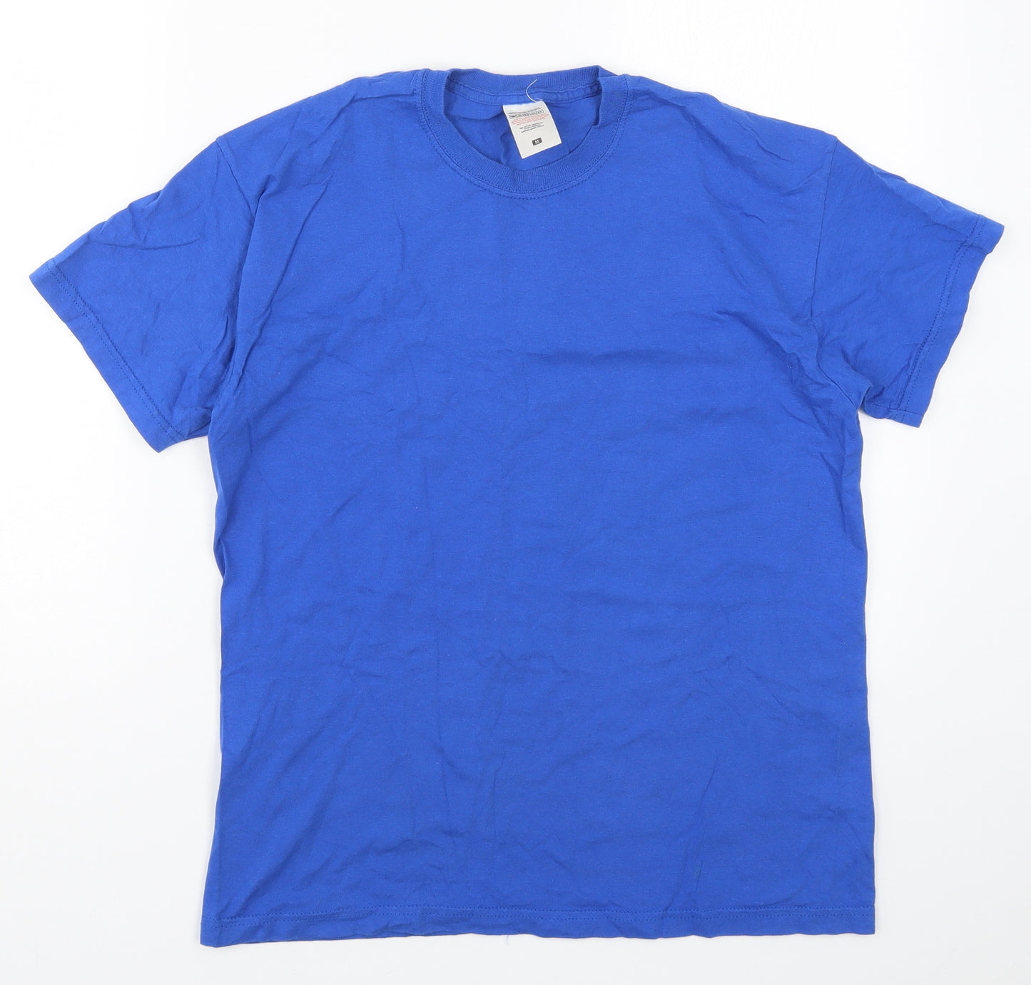 Preworn Mens Blue    T-Shirt Size M