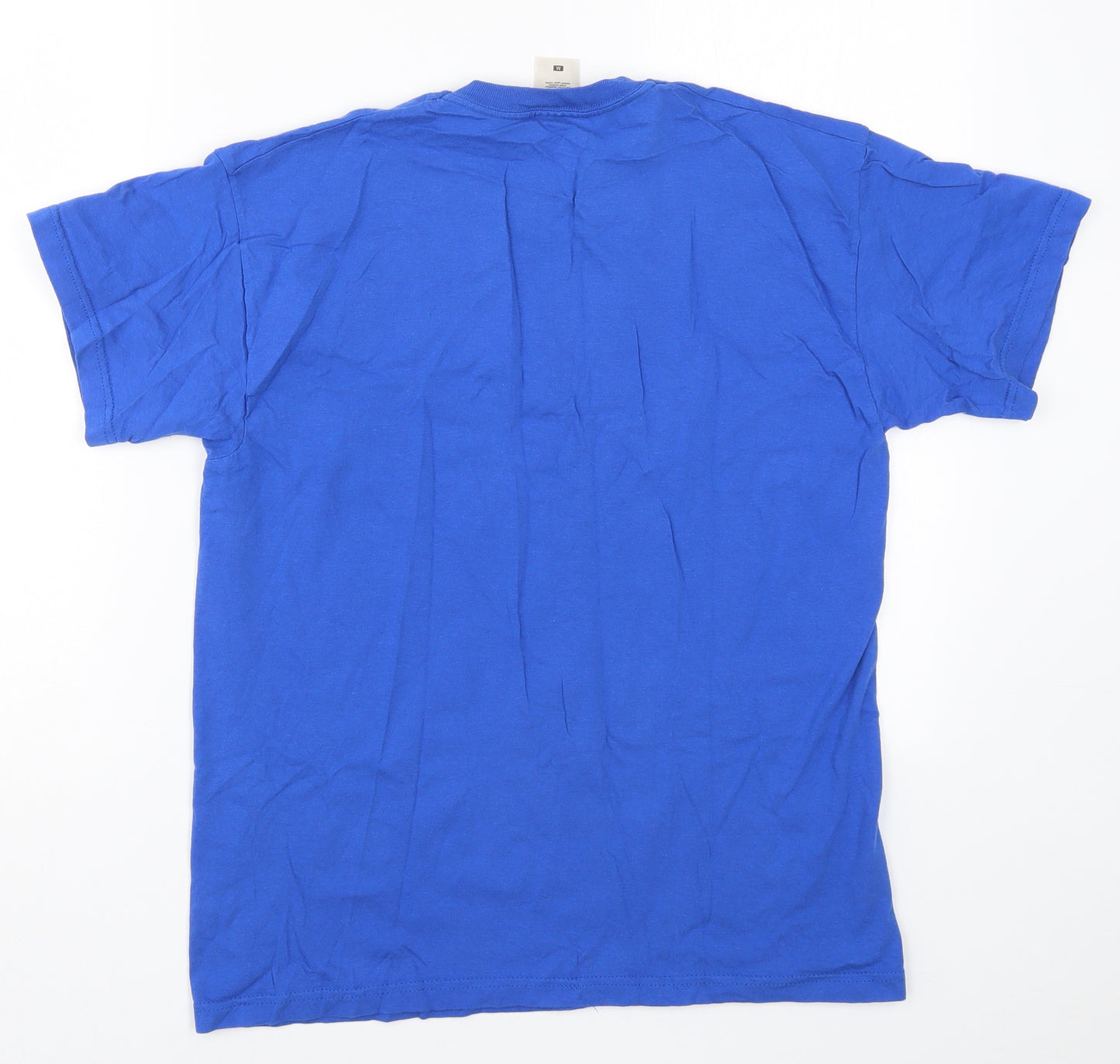 Preworn Mens Blue    T-Shirt Size M