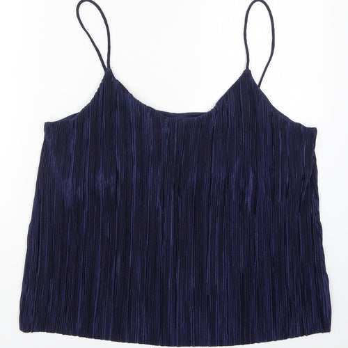 H&M Womens Blue   Basic Tank Size L