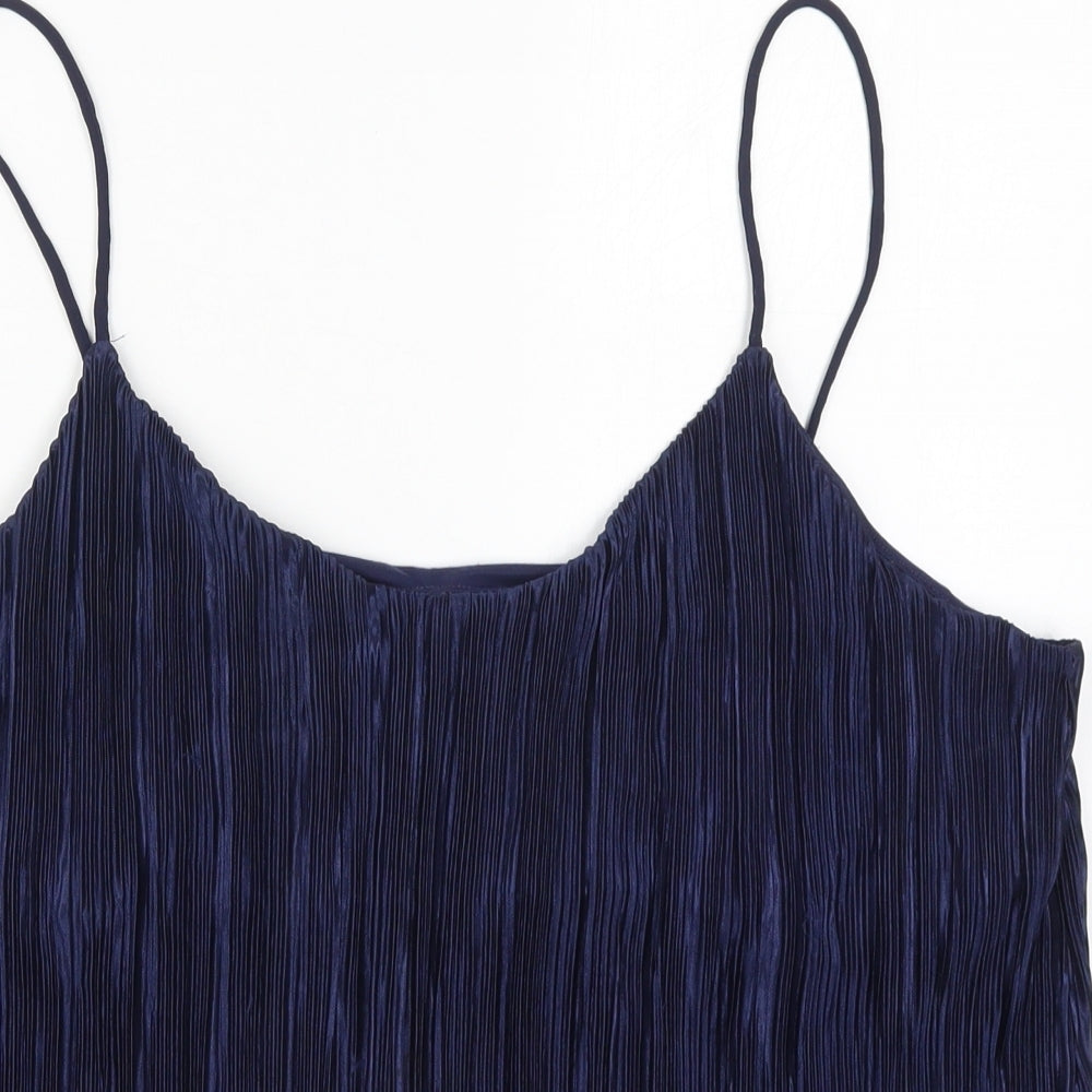 H&M Womens Blue   Basic Tank Size L