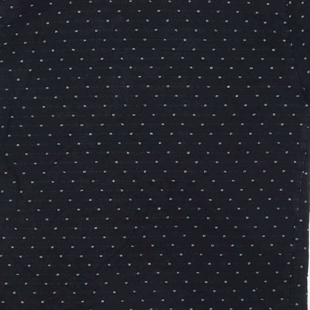 OUR LEGACY Mens Black Polka Dot   T-Shirt Size M