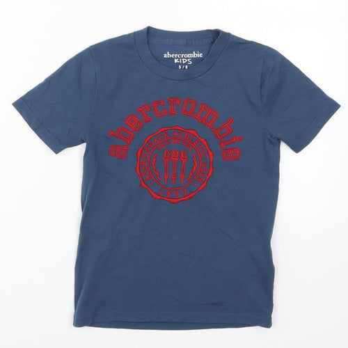 Abercrombie & Fitch Boys Blue   Basic T-Shirt Size 5-6 Years