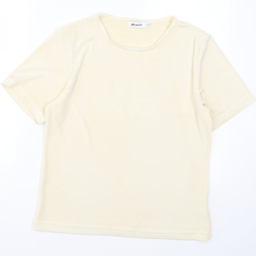 Damart Womens Beige   Basic T-Shirt Size 16