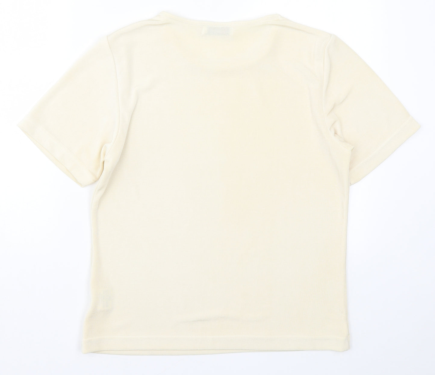 Damart Womens Beige   Basic T-Shirt Size 16