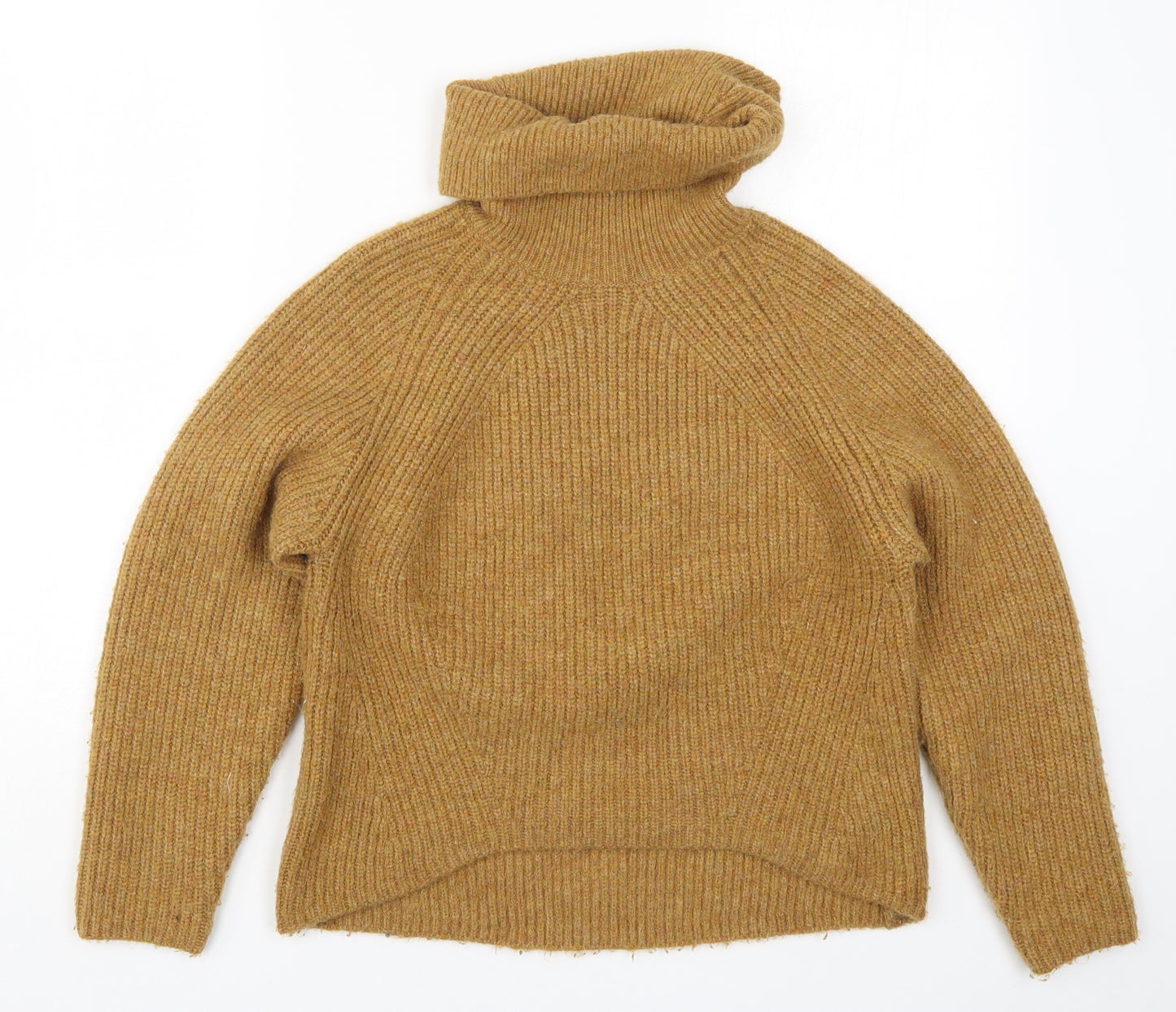 Topshop Womens Brown  Knit Pullover Jumper Size 8