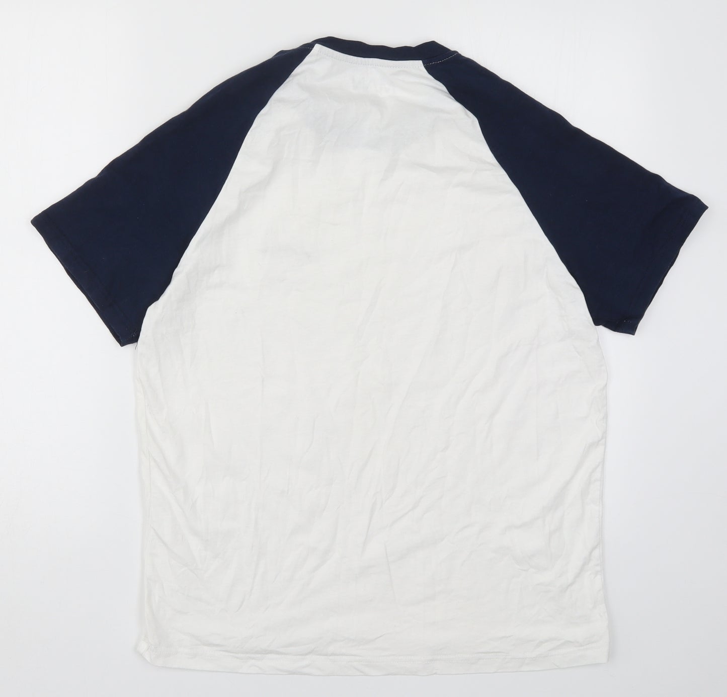 Boohoo MAN Mens Blue    T-Shirt Size XL