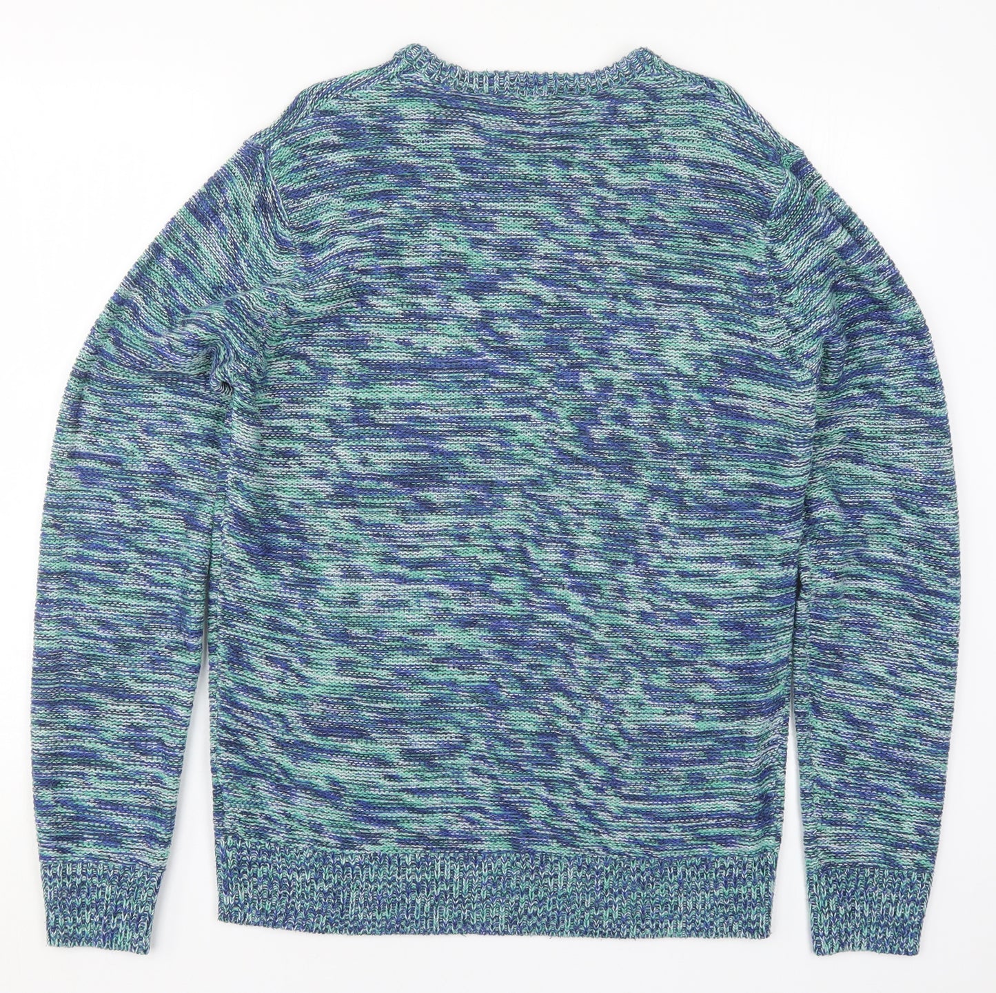 Cedar Wood State Mens Blue  Knit Pullover Jumper Size M