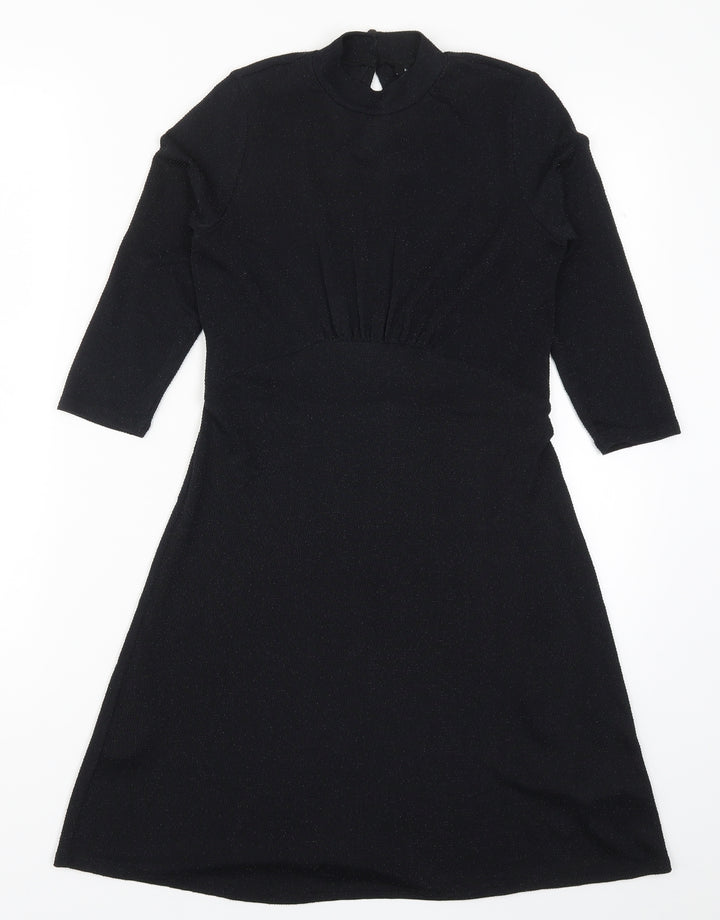 New Look Womens Black   A-Line  Size 8
