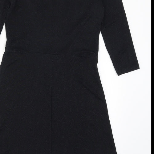 New Look Womens Black   A-Line  Size 8