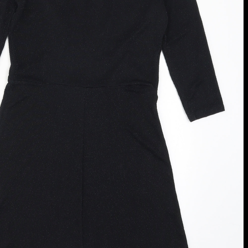New Look Womens Black   A-Line  Size 8