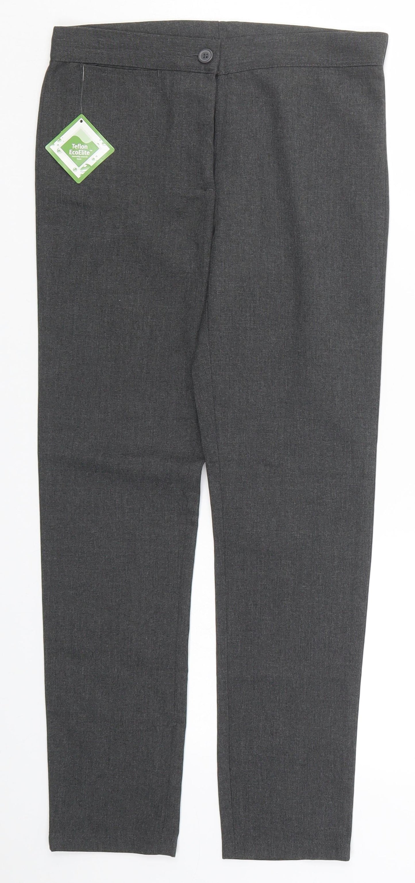 Debenhams Girls Grey   Dress Pants Trousers Size 10 Years