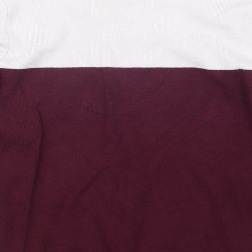 Marks and Spencer Womens Purple  Knit Pullover Jumper Size 14