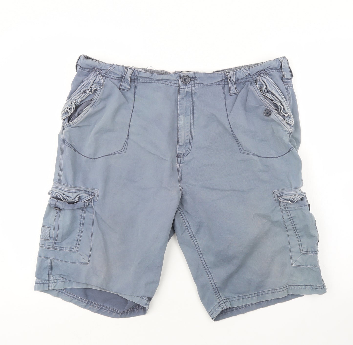 Onfire Mens Blue   Chino Shorts Size 37 in