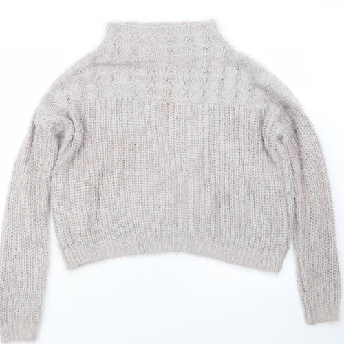 NEXT Womens Purple  Knit Pullover Jumper Size 12