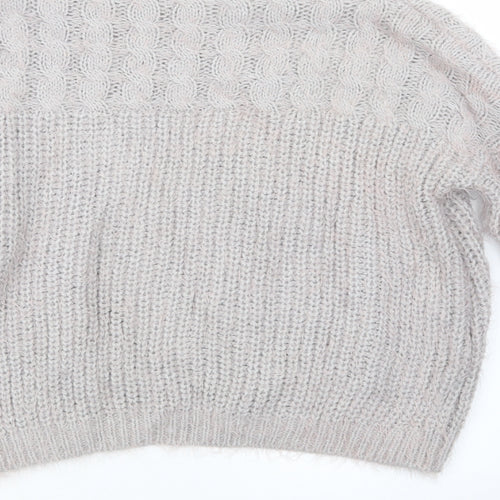 NEXT Womens Purple  Knit Pullover Jumper Size 12