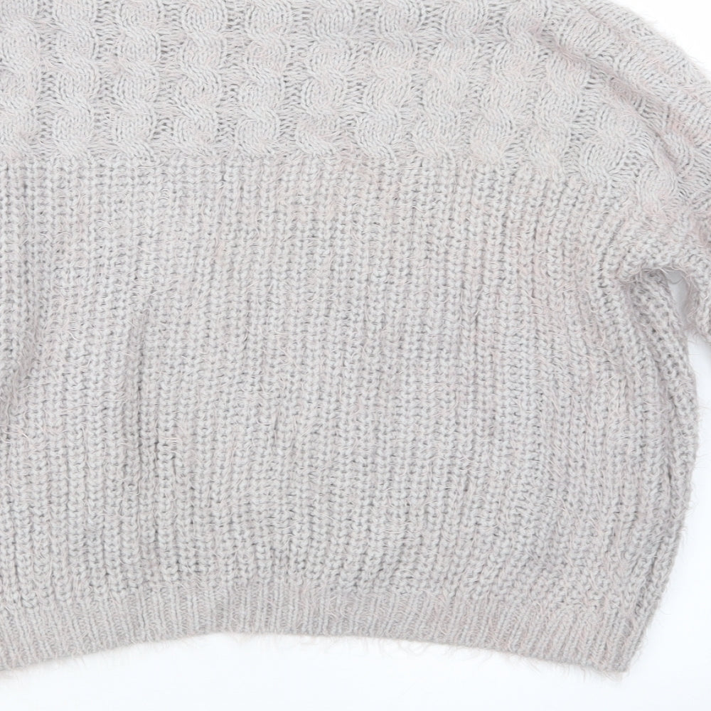 NEXT Womens Purple  Knit Pullover Jumper Size 12