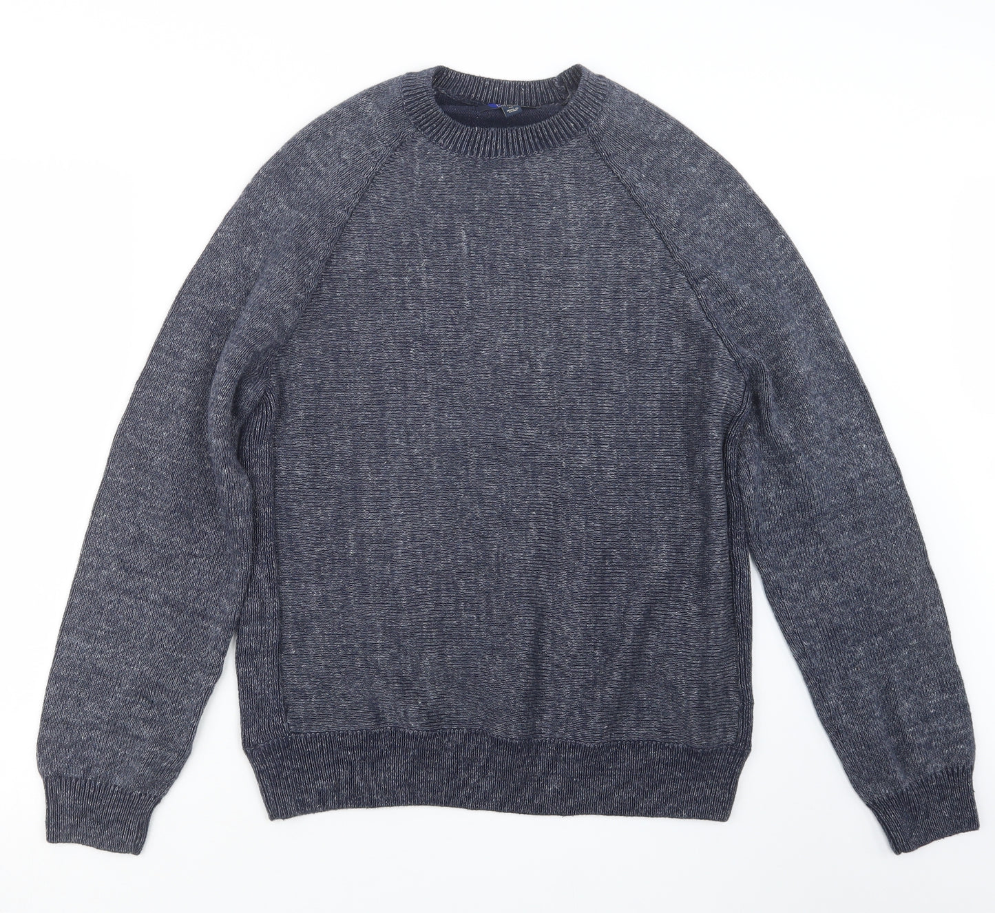 Boden Mens Blue  Knit Pullover Jumper Size M