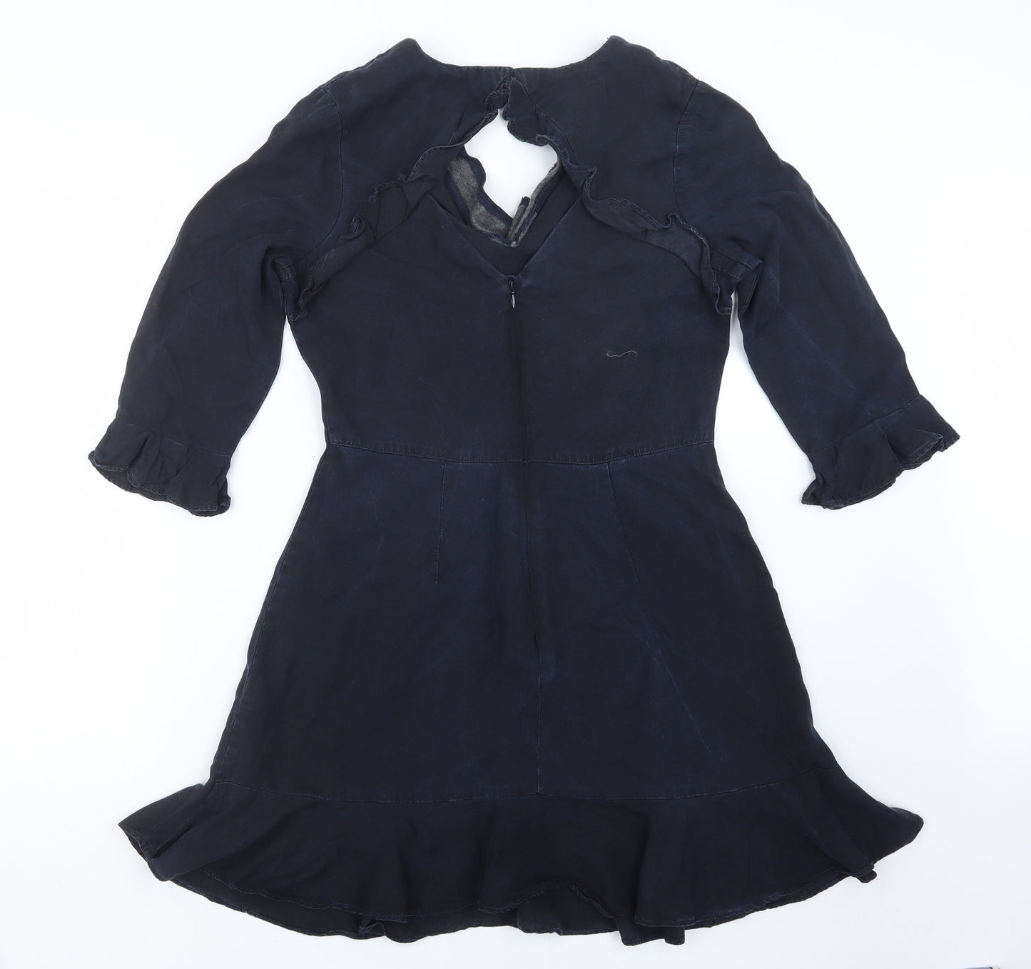 Dorothy Perkins Womens Blue   T-Shirt Dress  Size 12