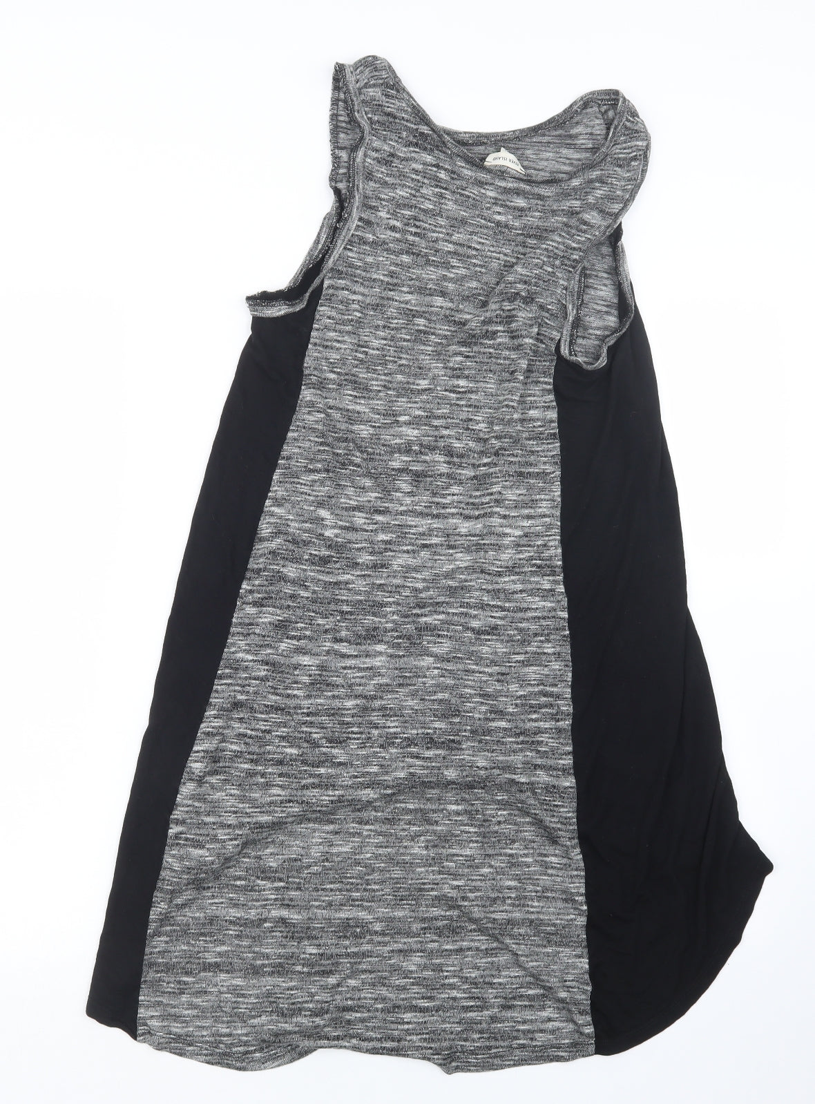 River Island Womens Grey   T-Shirt Dress  Size 12