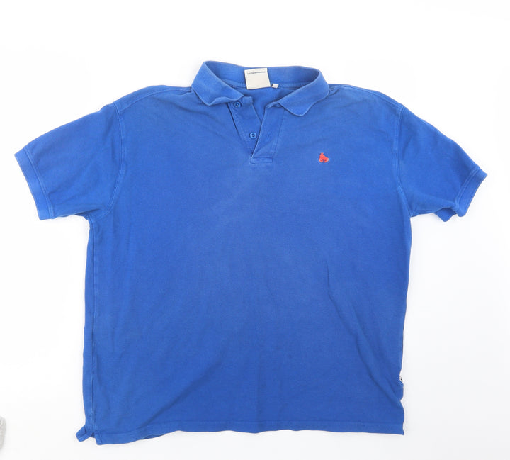 Money Mens Blue Polo Size XL
