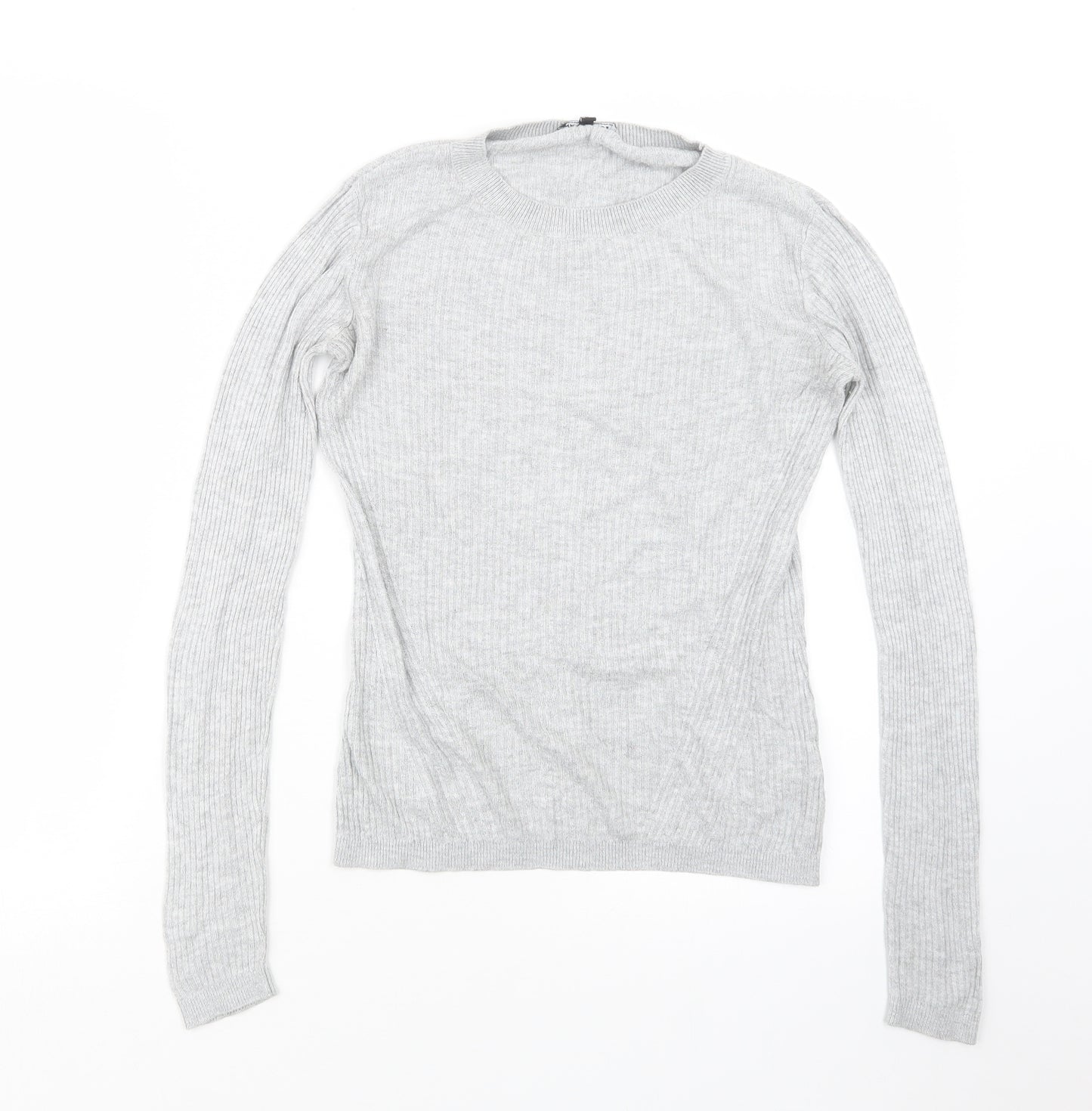 Warehouse Womens Grey   Pullover Jumper Size 10