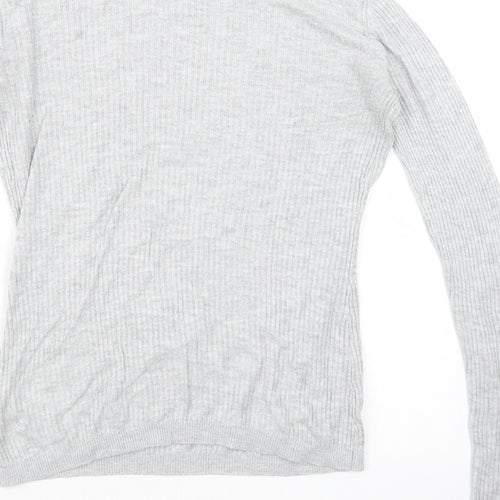 Warehouse Womens Grey   Pullover Jumper Size 10