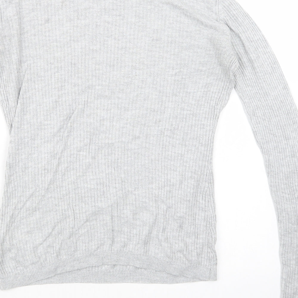 Warehouse Womens Grey   Pullover Jumper Size 10
