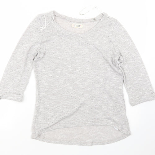 New Look Womens Grey   Pullover Jumper Size 14