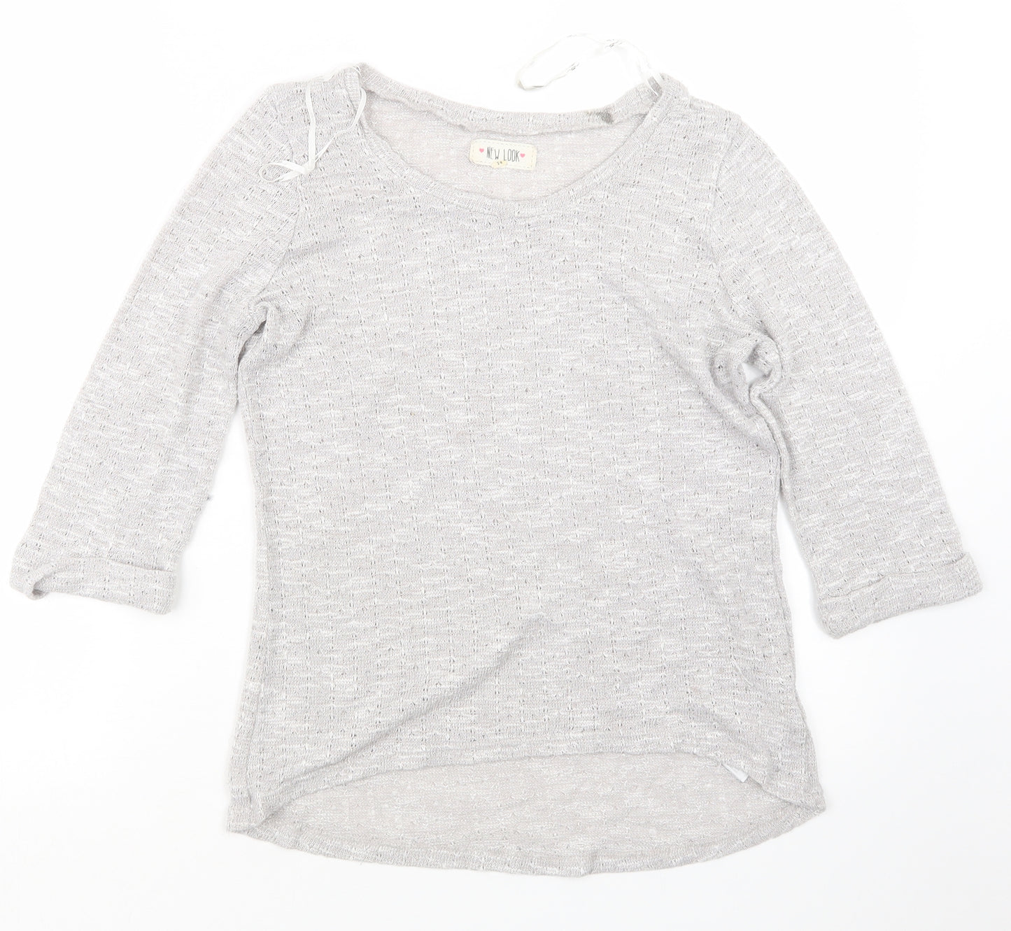 New Look Womens Grey   Pullover Jumper Size 14