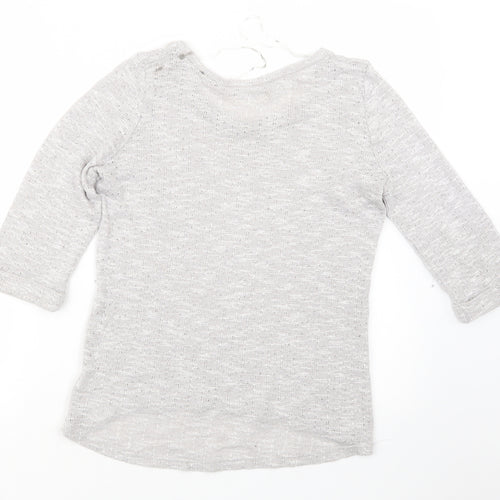 New Look Womens Grey   Pullover Jumper Size 14