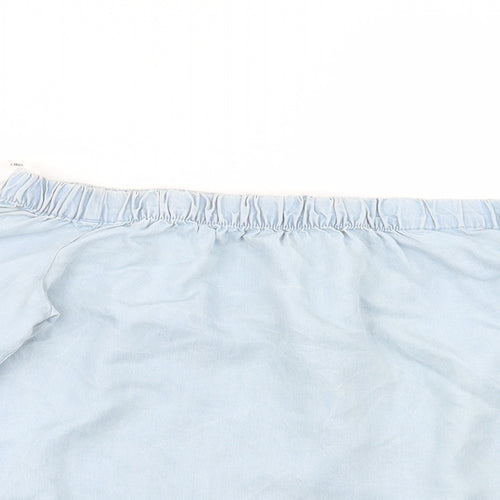 Only Womens Blue   Basic Blouse Size 6