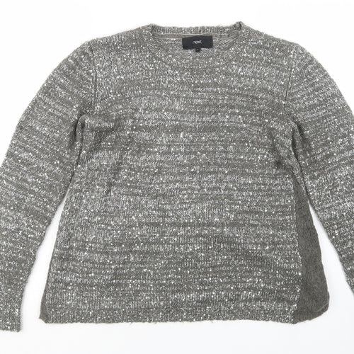 NEXT Womens Grey  Knit Pullover Jumper Size 8