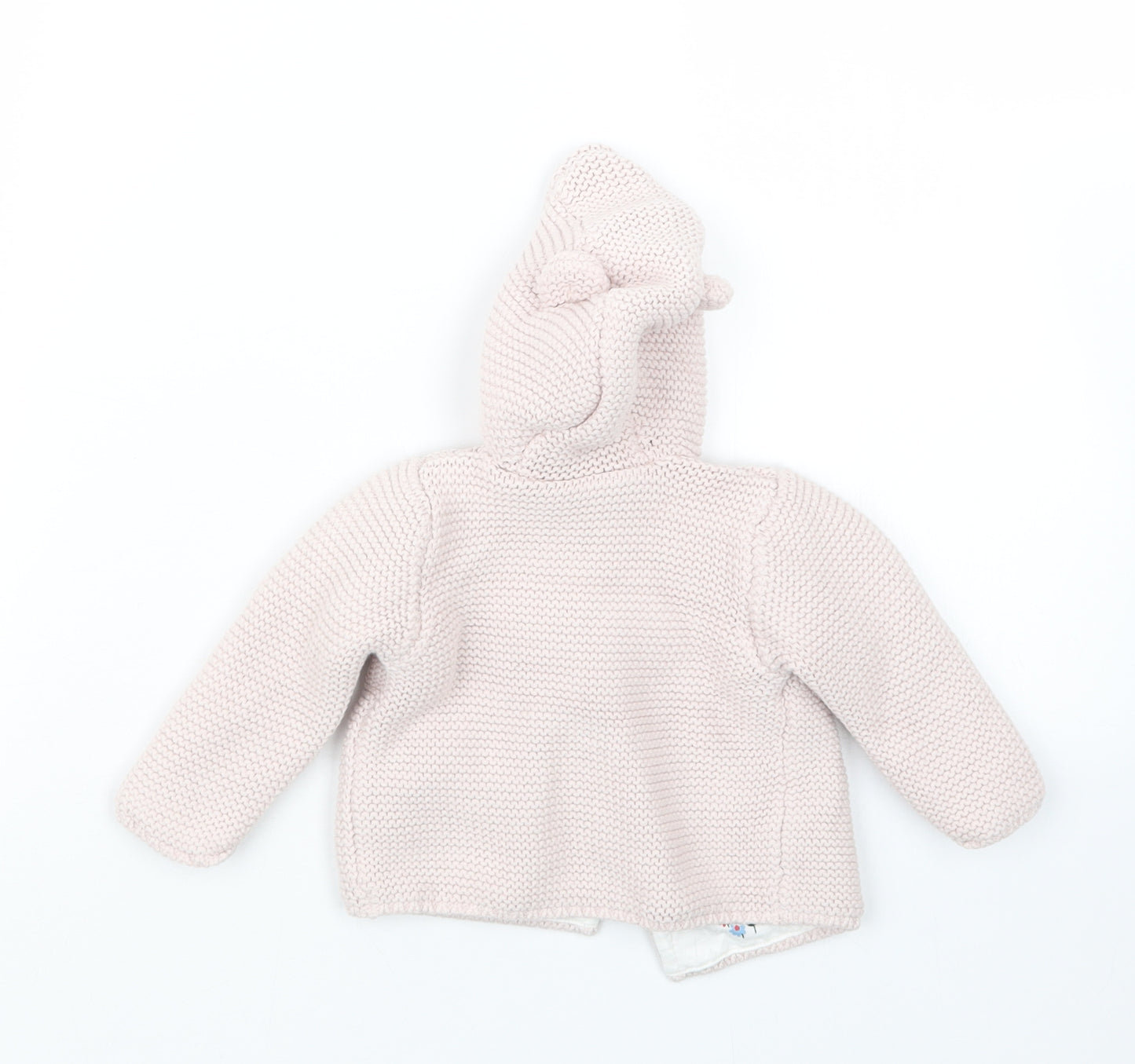 Marks and Spencer Girls Pink  Knit Jacket  Size 3-6 Months