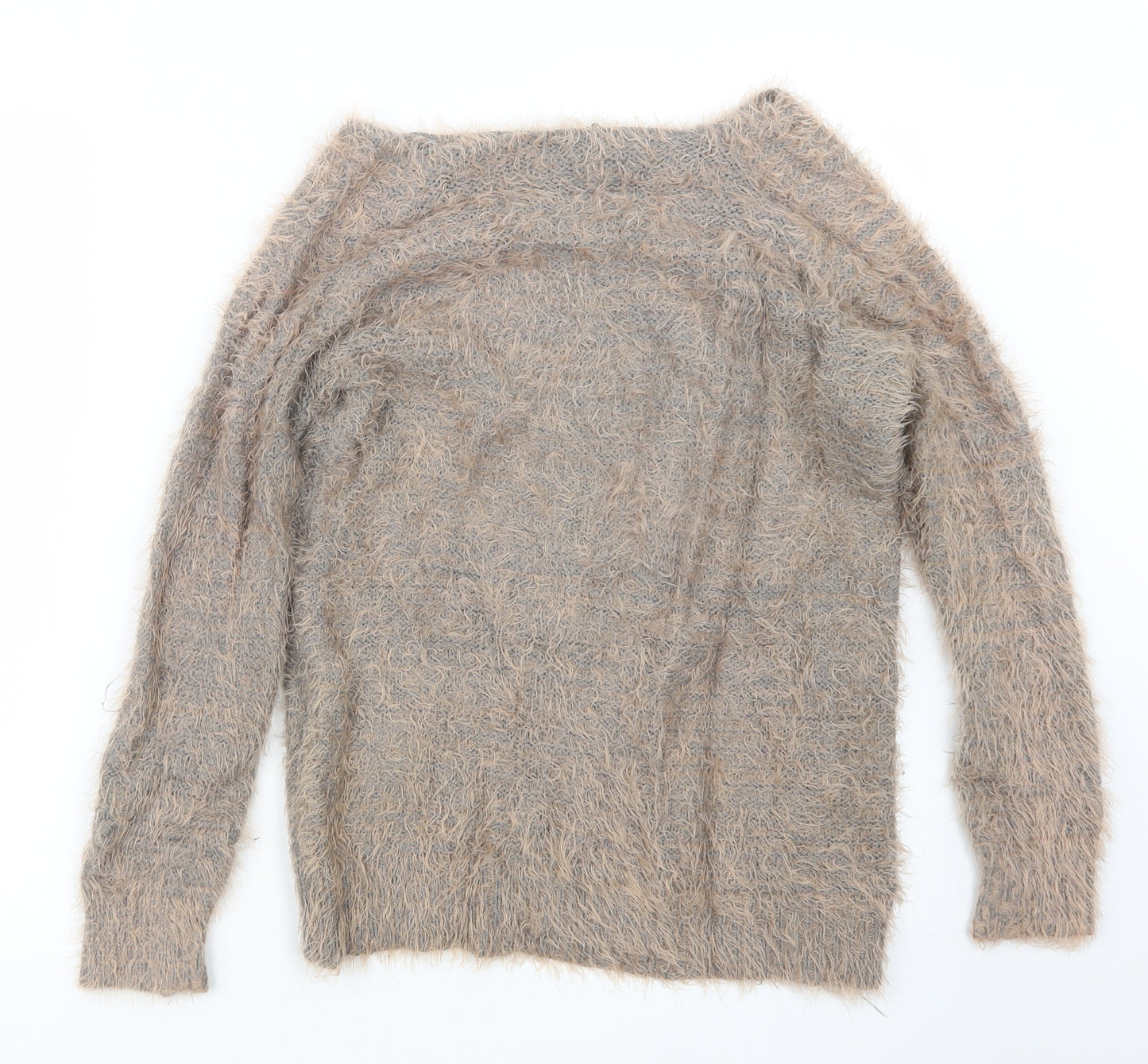 Select Womens Grey  Knit Pullover Jumper Size 14