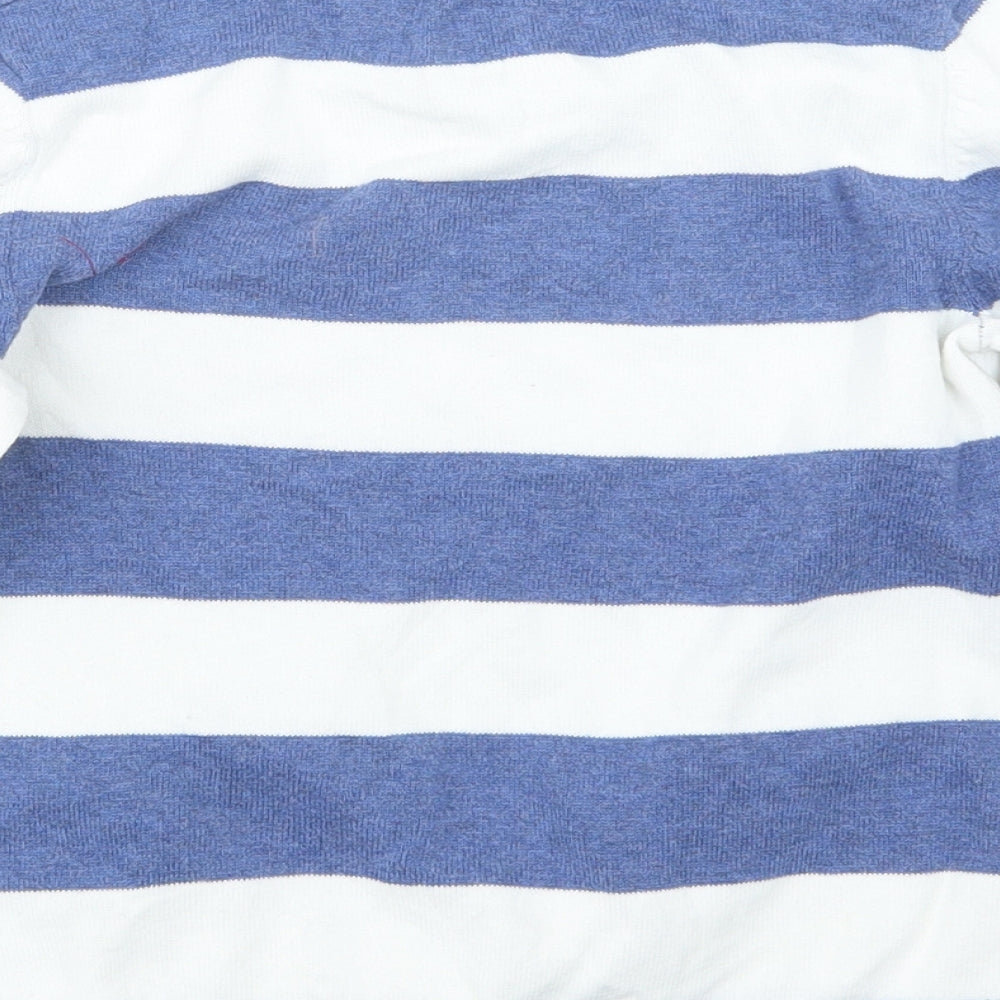 H&M Boys Blue  Knit Pullover Jumper Size 7-8 Years