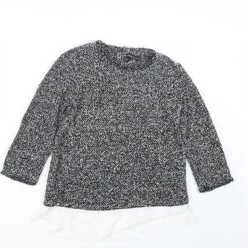 Dorothy Perkins Womens Black   Pullover Jumper Size 10