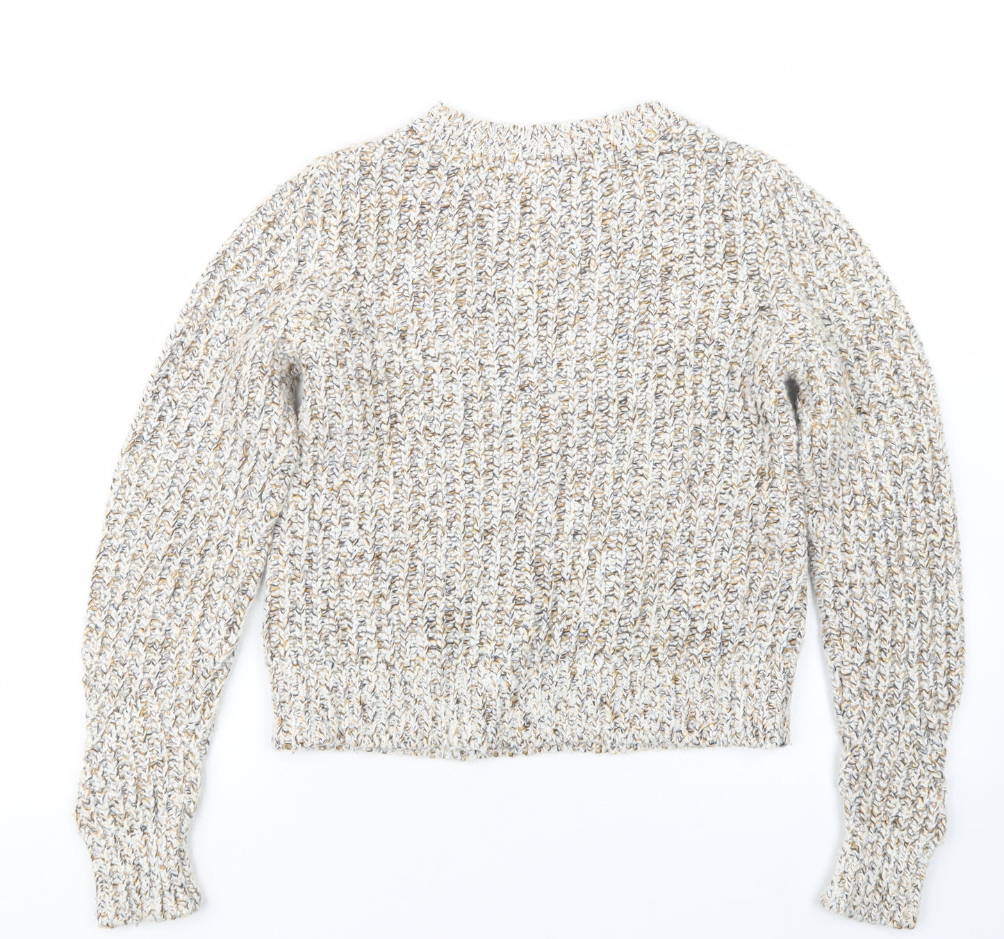 Banana Republic Womens Beige  Knit Pullover Jumper Size S