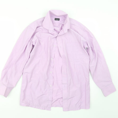 device Boys Purple   Basic Button-Up Size 11-12 Years