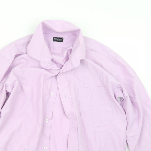 device Boys Purple   Basic Button-Up Size 11-12 Years
