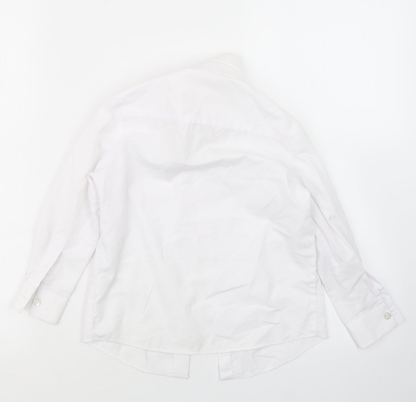 George Boys White   Basic Button-Up Size 4-5 Years