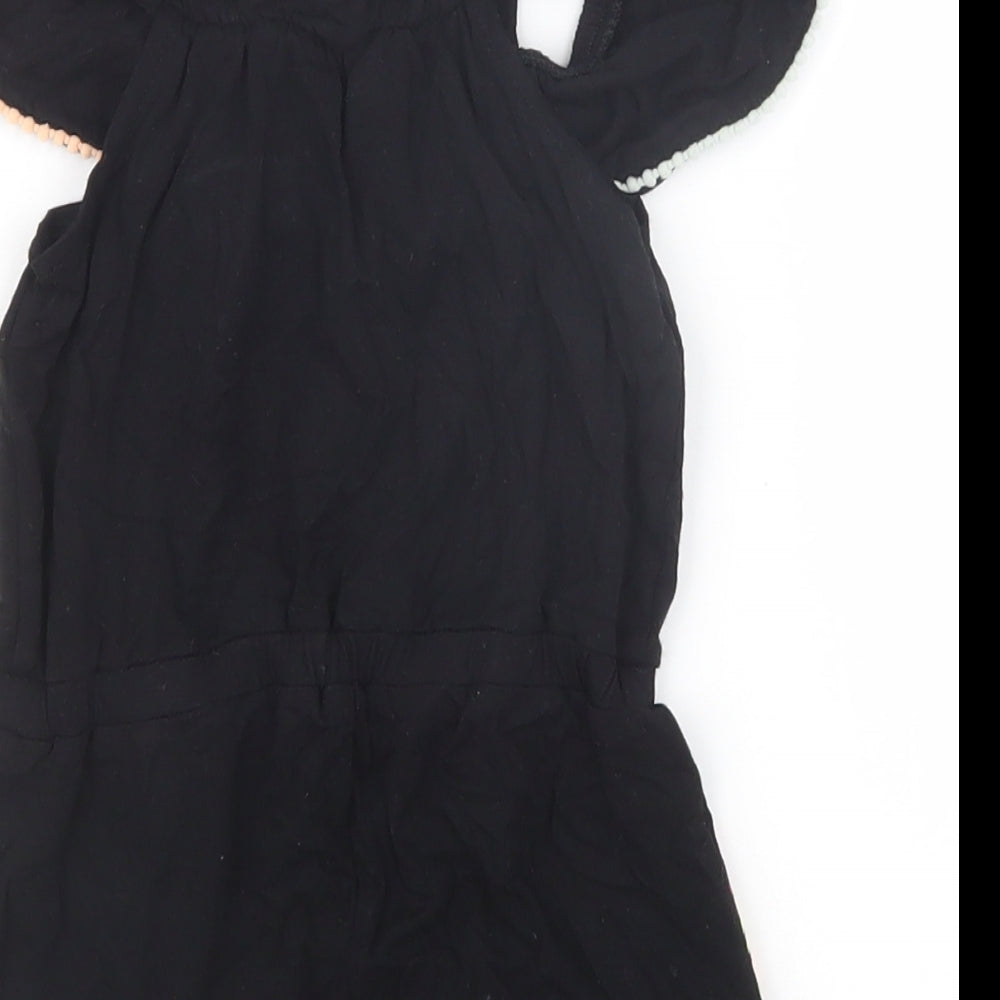 River Island Girls Black   Coverall Outfit/Set Size 6-9 Months