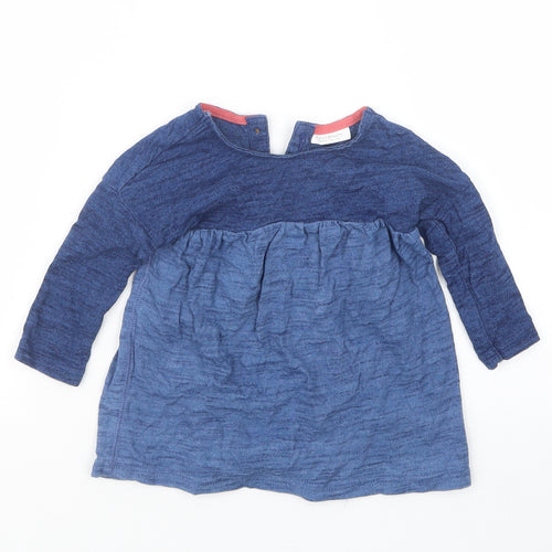 NEXT Girls Blue   Basic T-Shirt Size 3-6 Months