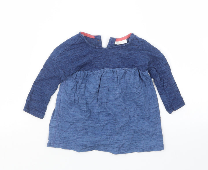 NEXT Girls Blue   Basic T-Shirt Size 3-6 Months
