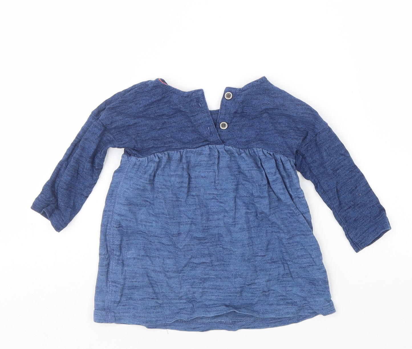 NEXT Girls Blue   Basic T-Shirt Size 3-6 Months