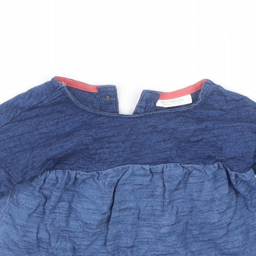 NEXT Girls Blue   Basic T-Shirt Size 3-6 Months