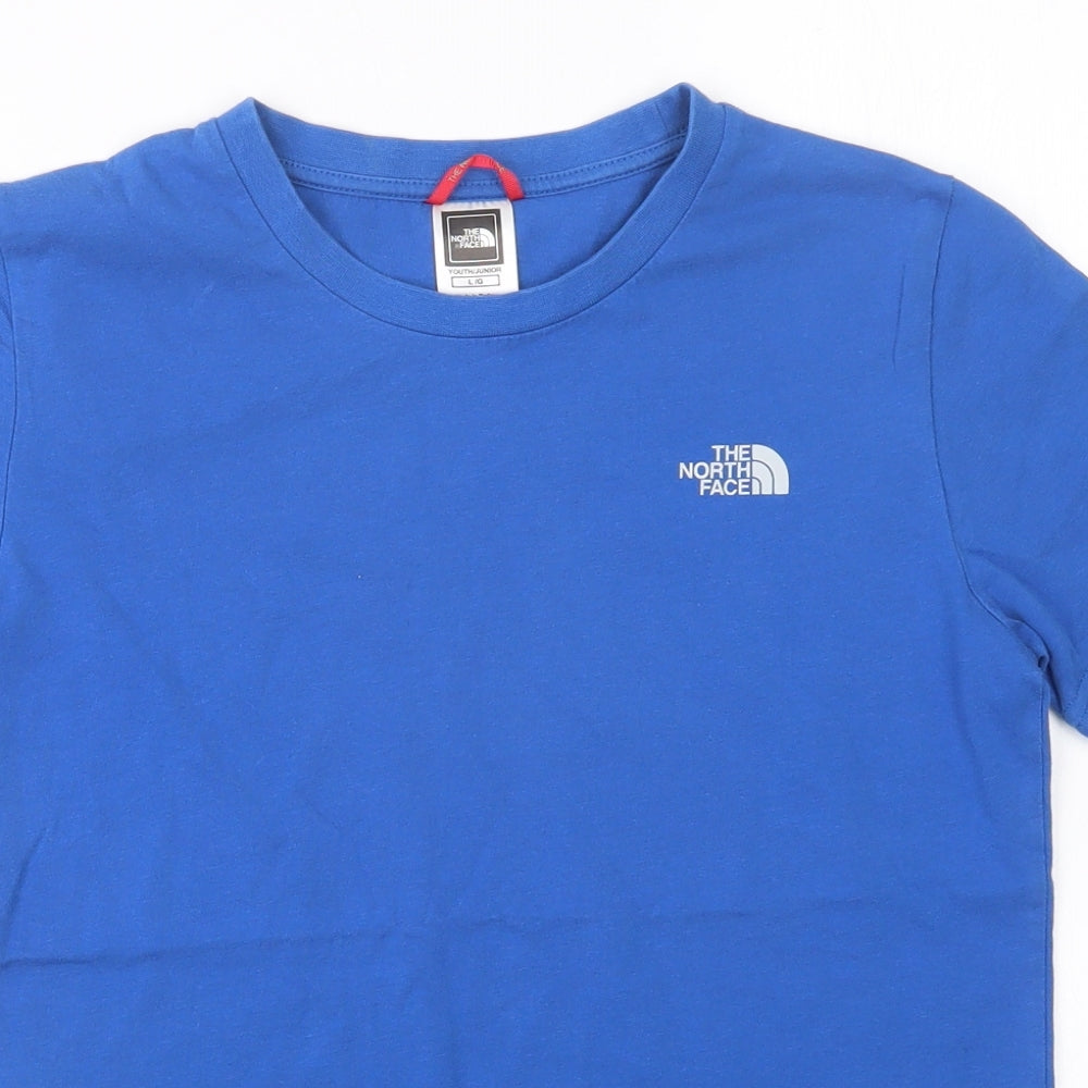 The North Face Boys Blue   Basic T-Shirt Size L