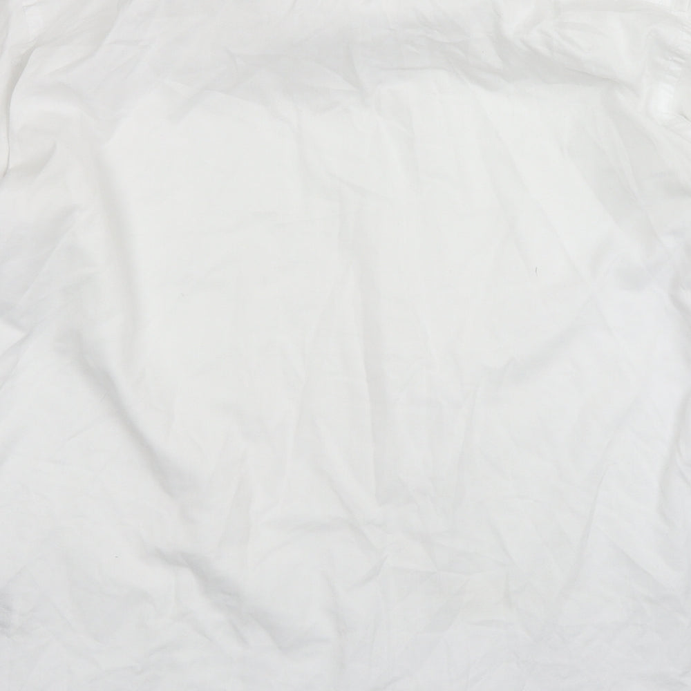 M&S Collection Mens White    Dress Shirt Size 16.5